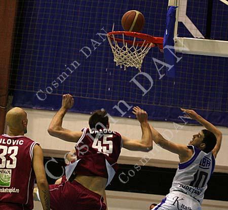 BCM Timisoara - Rapid Bucuresti 91-90