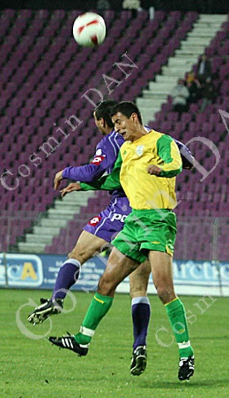 Poli Timisoara - Dacia Mioveni 1-2