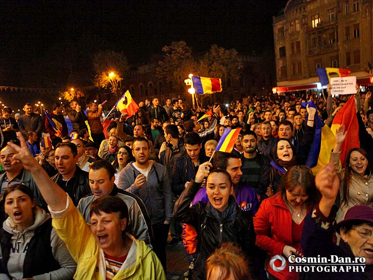 Miting de solidaritate cu diaspora - Timisoara