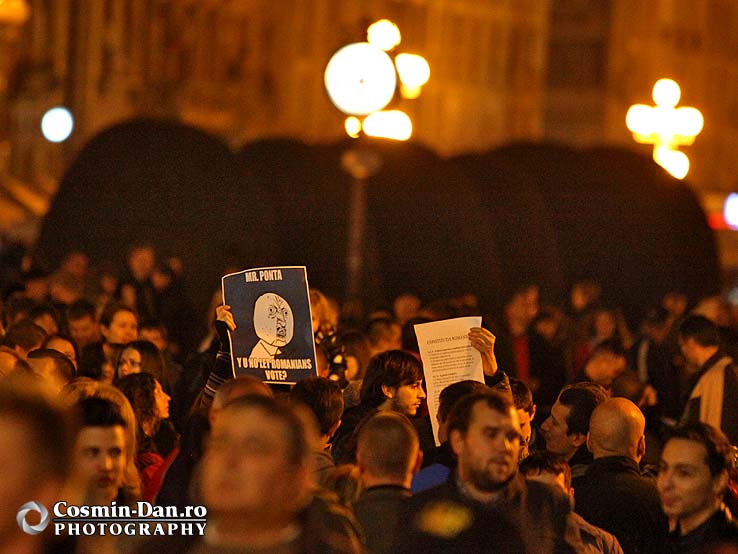 Miting de solidaritate cu diaspora - Timisoara