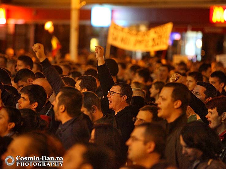 Miting de solidaritate cu diaspora - Timisoara